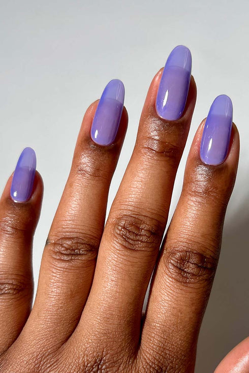 BLURPLE JELLY NAIL POLISH